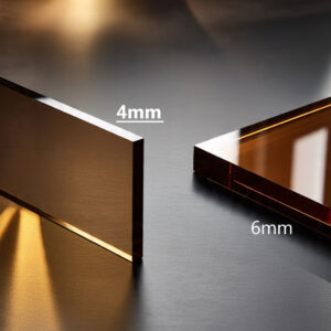 Vidrio Bronce 4mm